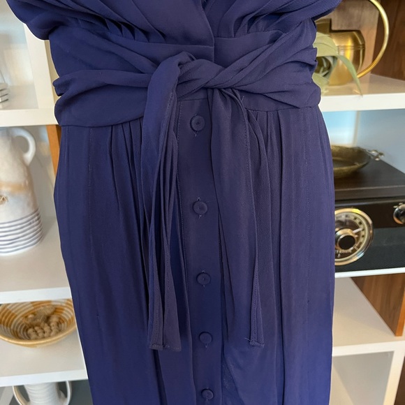 BCBG Maxazria blue dress in size 2 - Picture 6 of 8